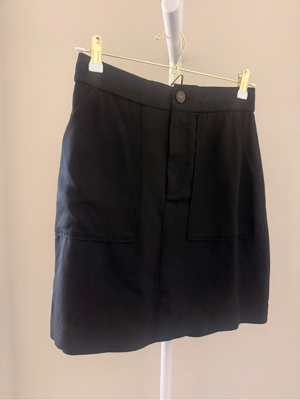 Loft Utility Pocket Mini Skirt Black Size XS